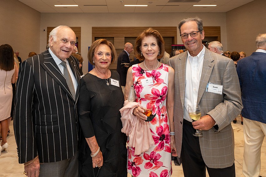 Sam and Marion Levine with Jill and Scott Levine