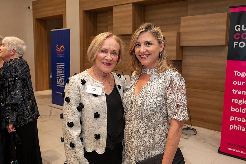 Kay Aidlin and Alison Stottlemyer