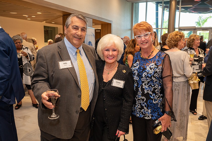 John Simon, Vivian Couvant and Mary Anne Servian
