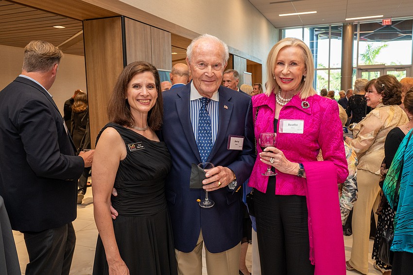 Gina O'Brien Finnegan with Jerry and Beathe Elden