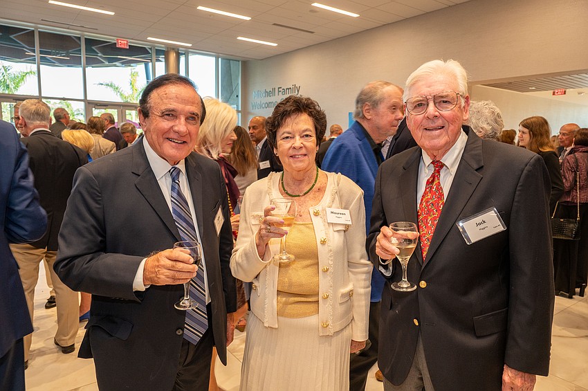 John Razzano with Maureen and Jack Higgins