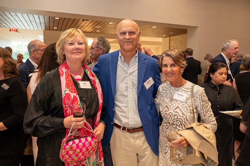Kay Kipling, Charlie Huisking and Audrey Robbins