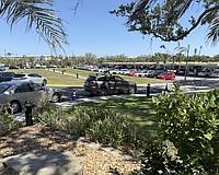This parking lot at Plymouth Harbor will be the site of its planned expansion.