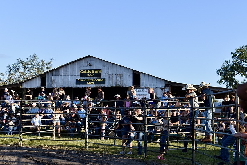 Hundreds attend the Dakin Bull Bash April 19 in Myakka City.