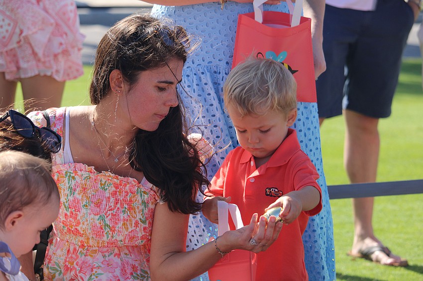 A few lucky hunters found the hidden golden eggs.