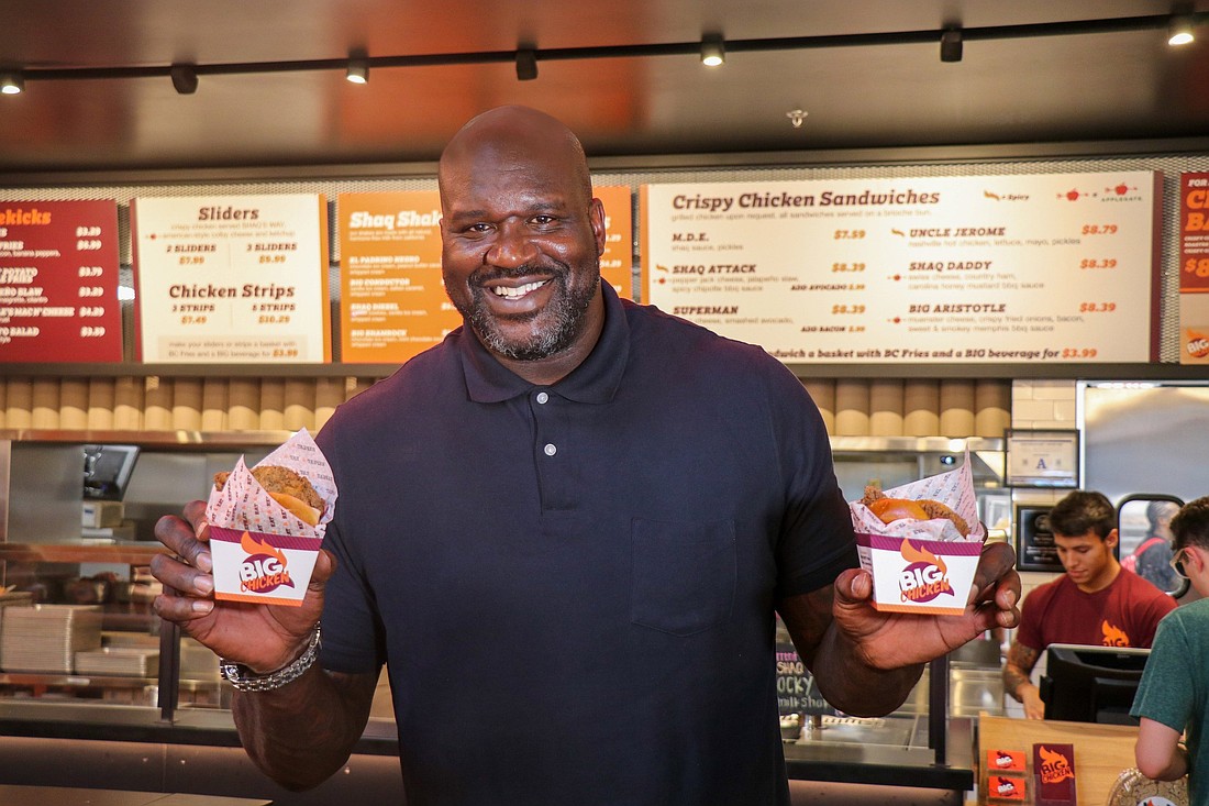 Shaquille O’Neal's chicken joint Big Chicken is opening its first location in Tampa Bay.