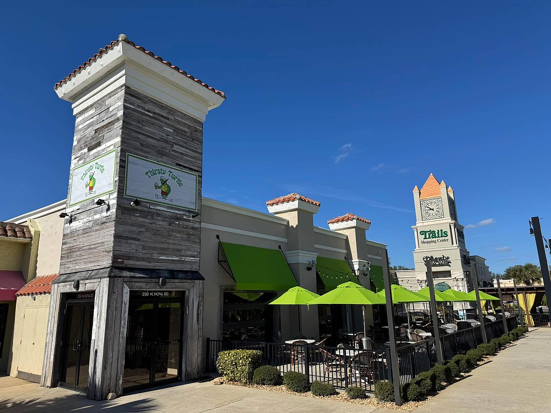 Thirsty Turtle Seagrill has closed its doors less than five months after opening in The Trails Shopping Center. Photo courtesy of Thirsty Turtle Seagrill/Facebook