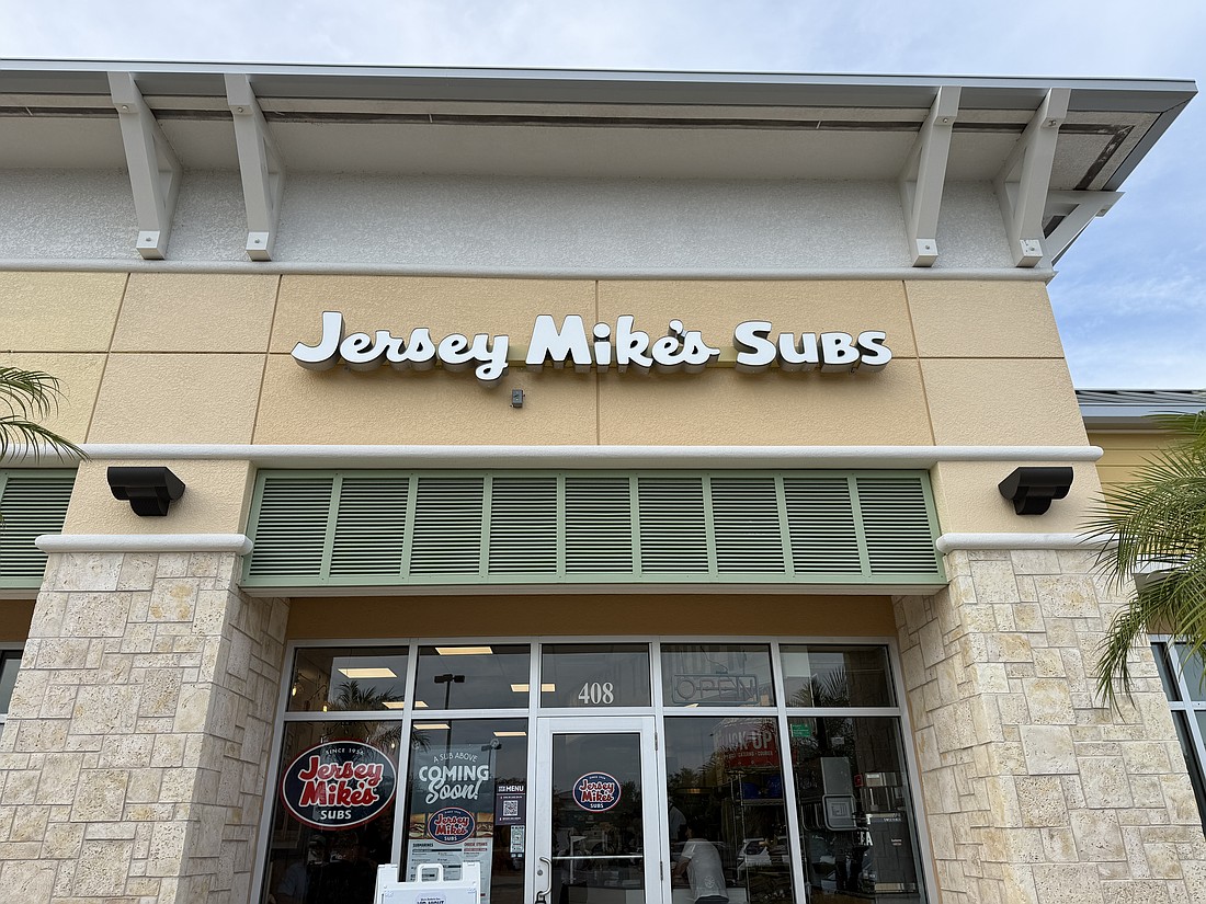 Jersey Mike's Subs will hold a grand opening and fundraiser benefitting Vincent's Clubhouse from Wednesday, April 23 to Sunday, April 27. Photo by Brian McMillan
