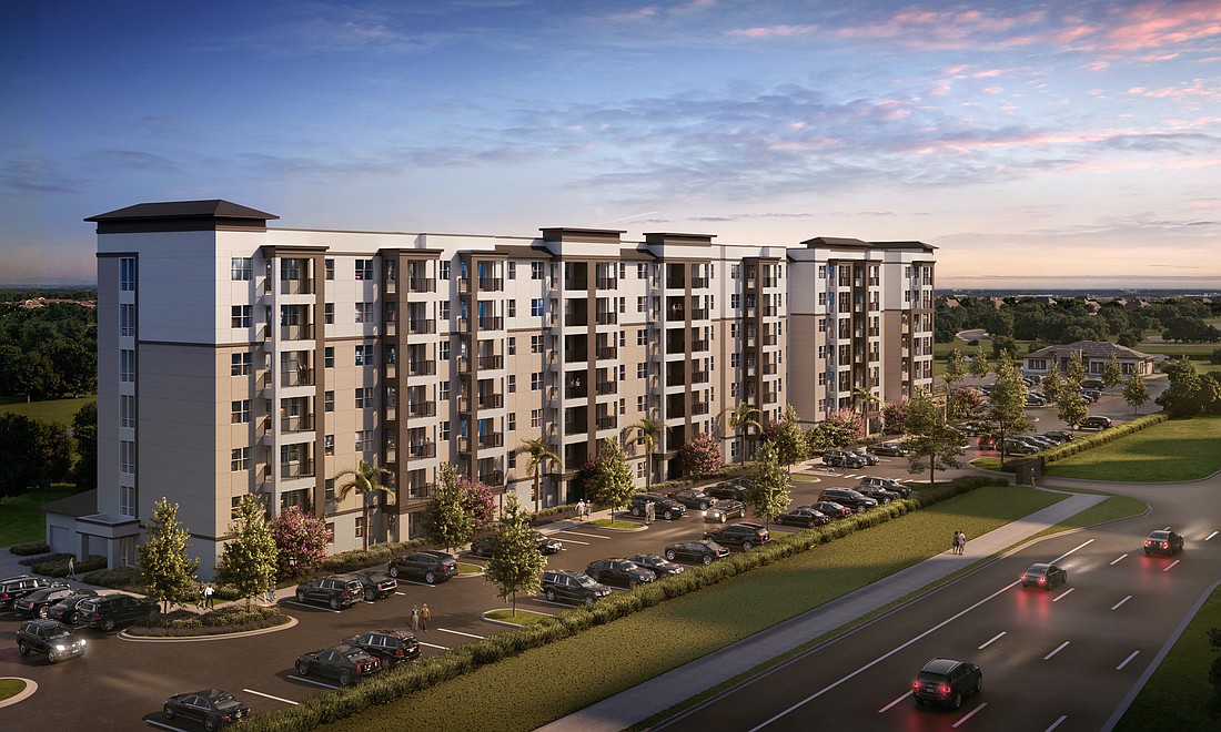 Ekos Creekside will contain a seven-story residential building with 160 apartments as well as a clubhouse on Collier Boulevard in Naples.