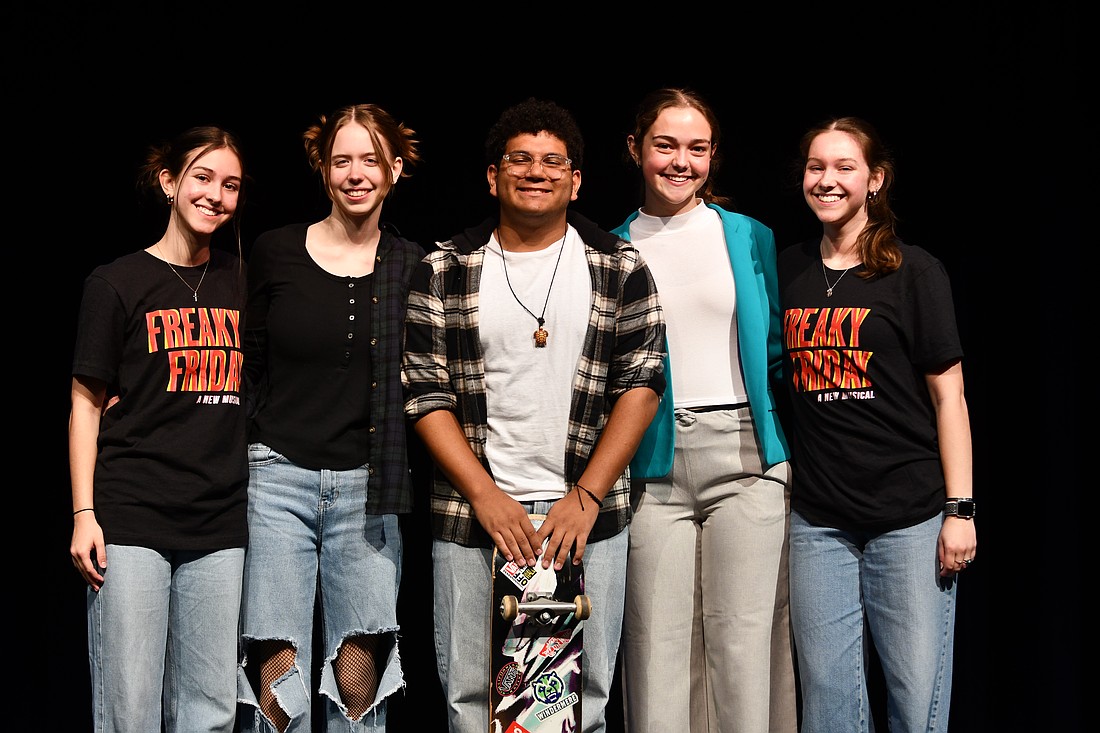 Adele Whittlesey, Kyleigh Fernandez, Ricardo Rico, Manuella Muller and Nora Whittlesey will play some of the lead roles in “Freaky Friday a New Musical.”