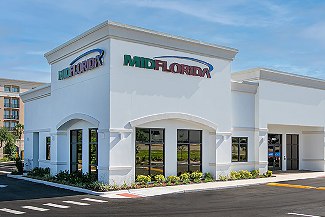A MidFlorida Credit Union branch location in Temple Terrace.