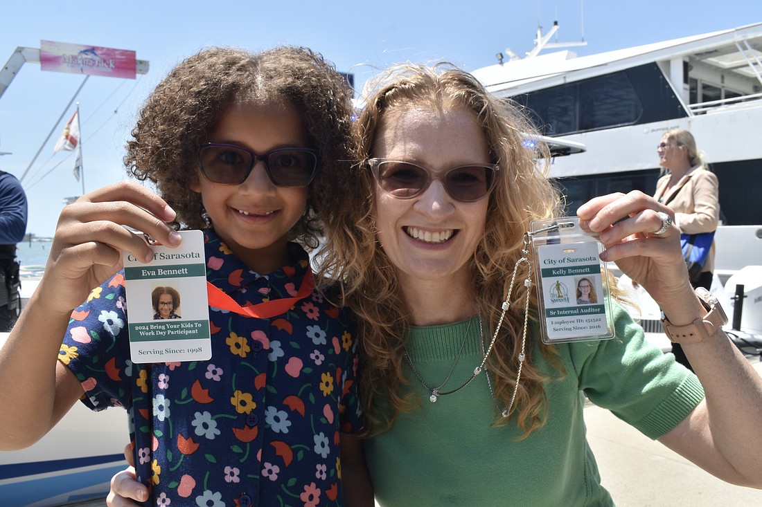 Eva Bennett, 6, and her mom Kelly Bennett