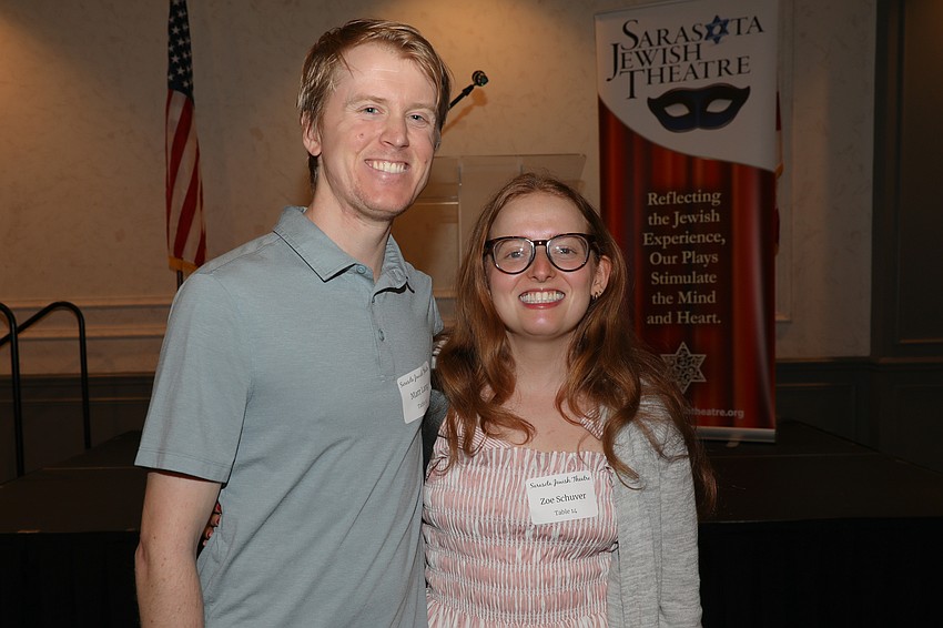 Matt Lang and Zoe Schuver