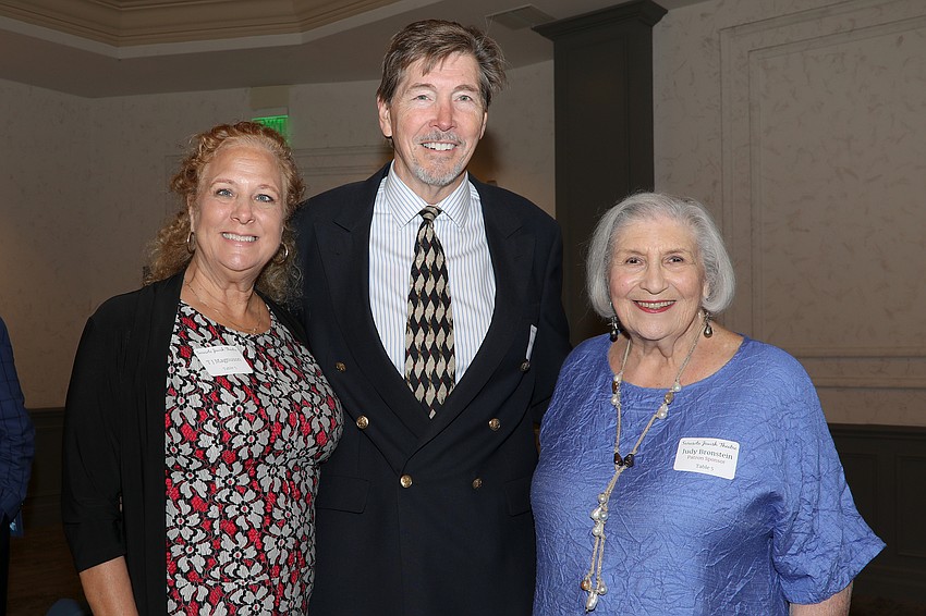 TJ and Peter Magnuson with Judy Bronstein