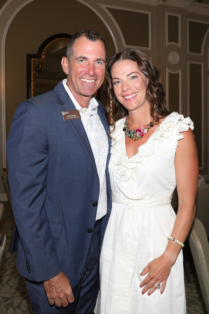 John and Courtney Barringer are both 