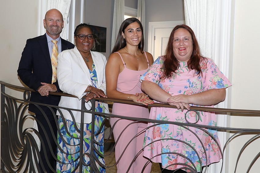 Erik Zimmer, Karen Gray, Ashley Ljesevic and Jessica Farnsworth