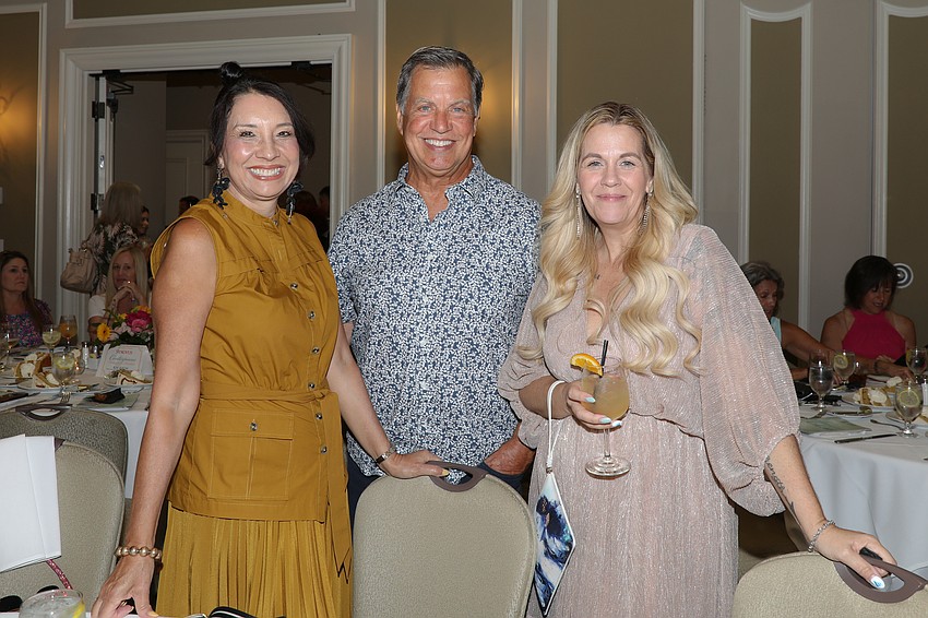 Christine and Paul Evans with Windy Schrag
