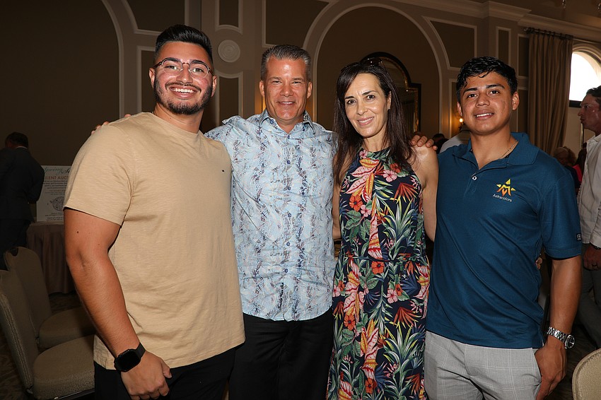 Juan Orellano, Gregg Warmbier and Mena Warmbier and José Medina