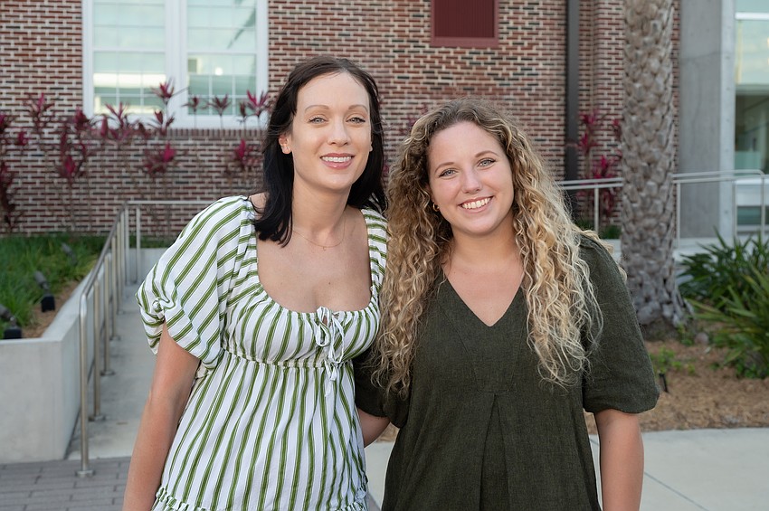 Laura Stuart and Rosemarie Poplin
