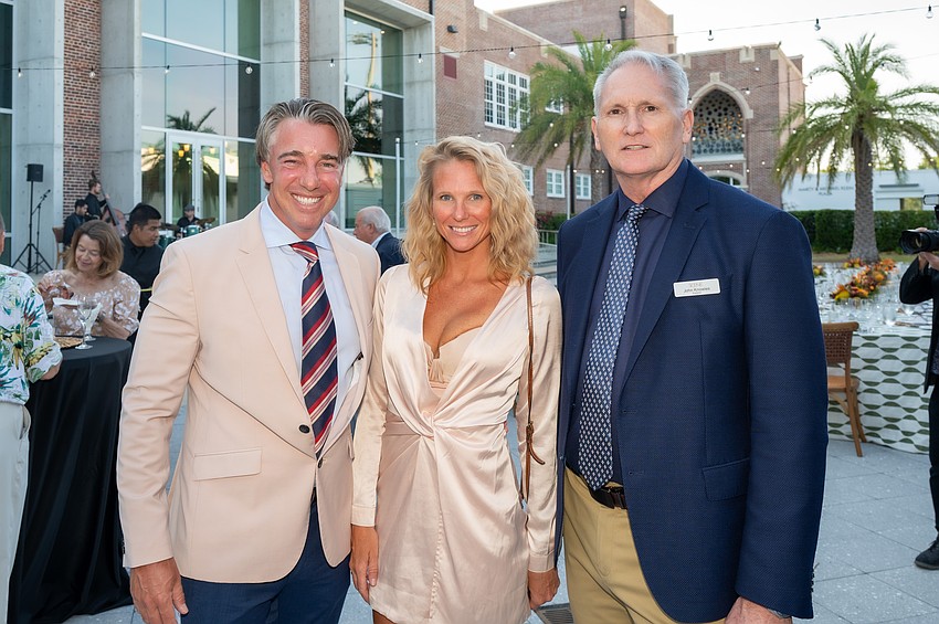 Chad Turnbull, Emily Moore and John Knowles