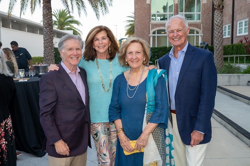Lou Obendorf, Linda Dickinson, Rosemary Obendorf and Dick Dickinson
