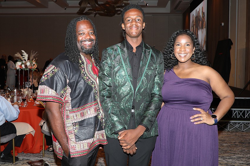 Ira and Fayth Jenkins with their son Ira who graduated VMA in 2018, ODA in 2025 and will attend college at Bethune-Cookman University in Daytona Beach.