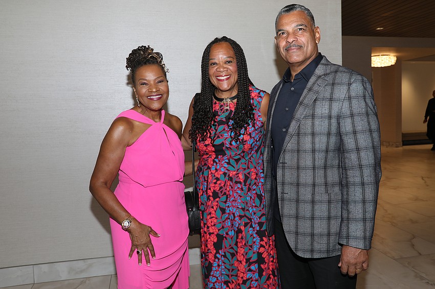 Brenda Gaines with Terry and David Wilkins