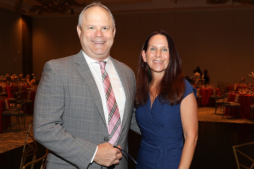 Jay Lockaby is the VP of development and community engagement and is photographed with his wife, Tracy.