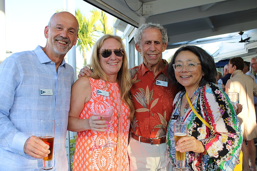 Ted and Suzanne Yerdon, Bob Baer and Irene Britt join the 