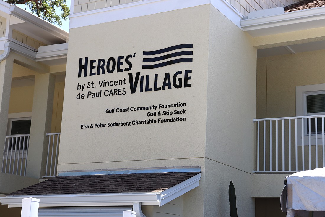 Heroes' Village in Newtown expects to begin welcoming tenants this summer.