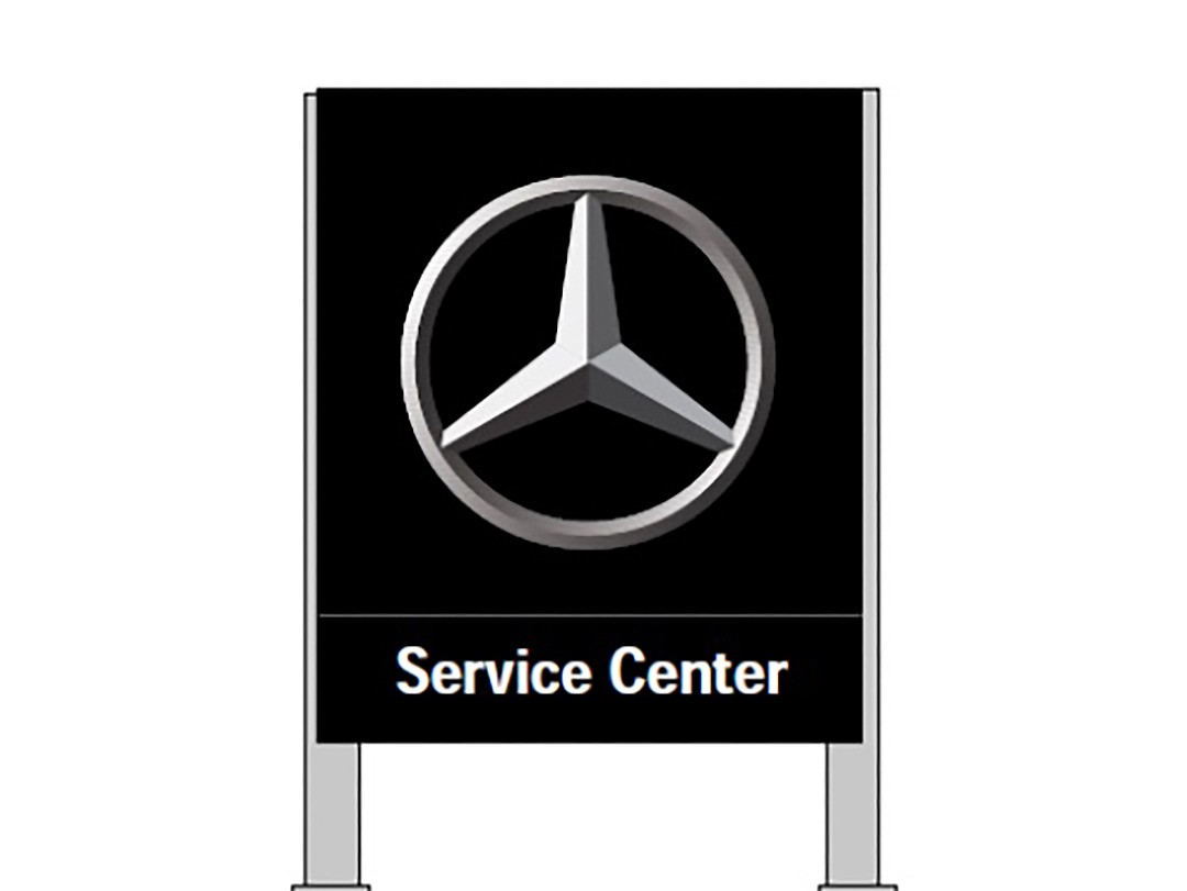 A planned sign just south of exit 323, International Golf Parkway, on Interstate 95 for a Mercedes-Benz service center on World Commerce Parkway is 47% larger than what is allowed by code.