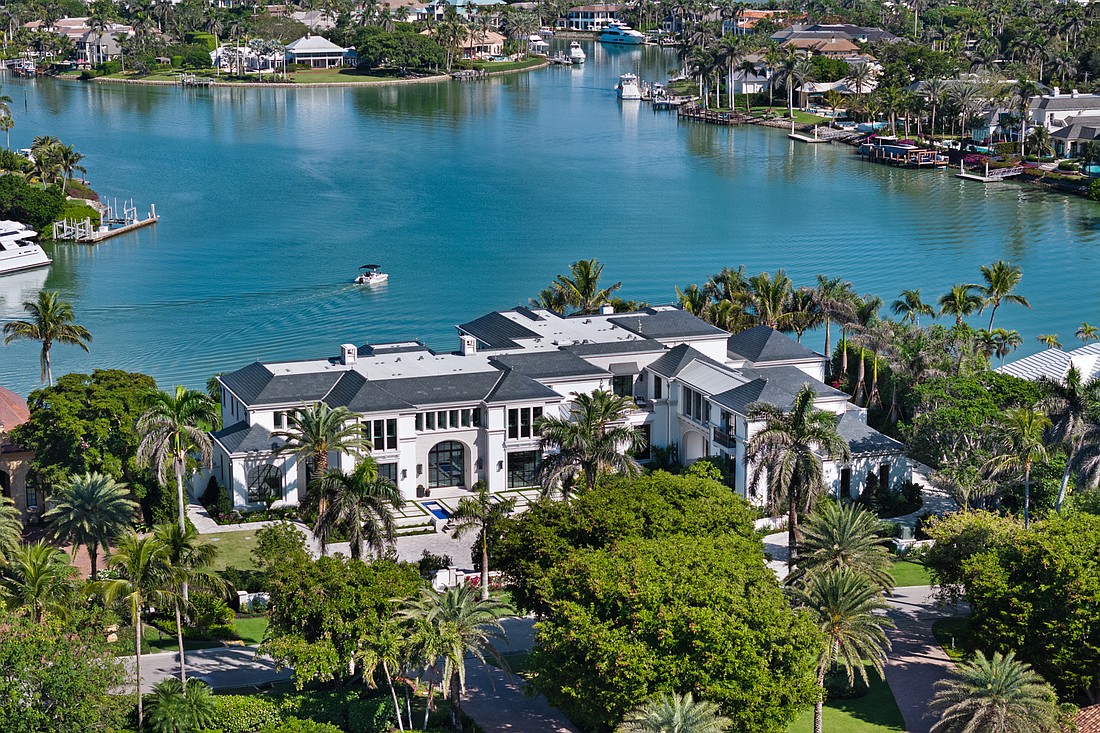 The Naples house at 575 Admiralty Parade W. sold for $85 million to local billionaire David Hoffmann.