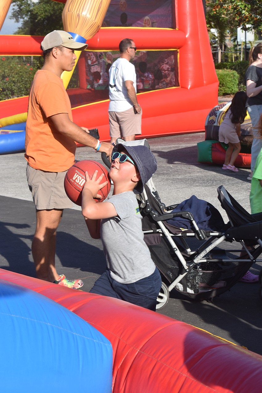 Lakewood Ranch resident Alexandre Cottalorda, 8, finds shooting and dribbling to be his favorite parts of basketball. He plays soccer and tennis in his free time.