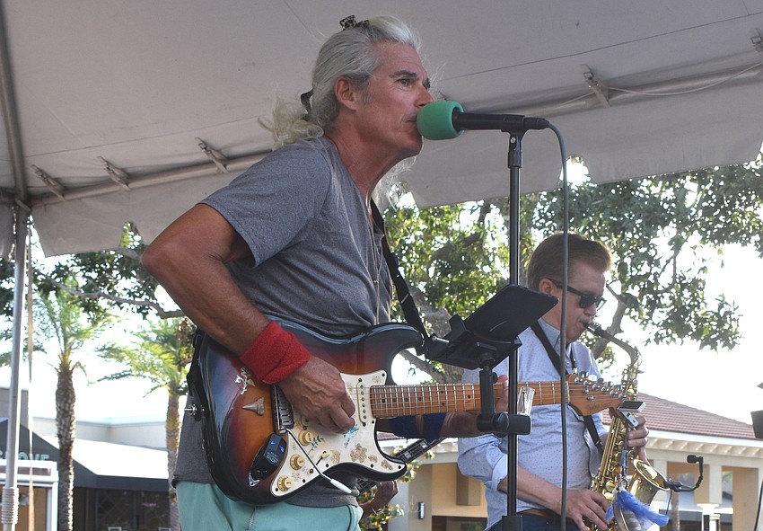 Kevin O'Connor is the lead vocalist of Bluestar and enjoys playing in a band with other musicians, feeling the rhythm of the music together.