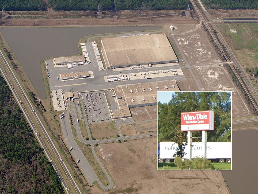 C&S Wholesale Grocers leases the 1.2 million-square-foot distribution center at 15500 W. Beaver St. in Baldwin, west of Jacksonville. It is north of Interstate 10 and signs announce it as a Winn-Dixie distribution center.