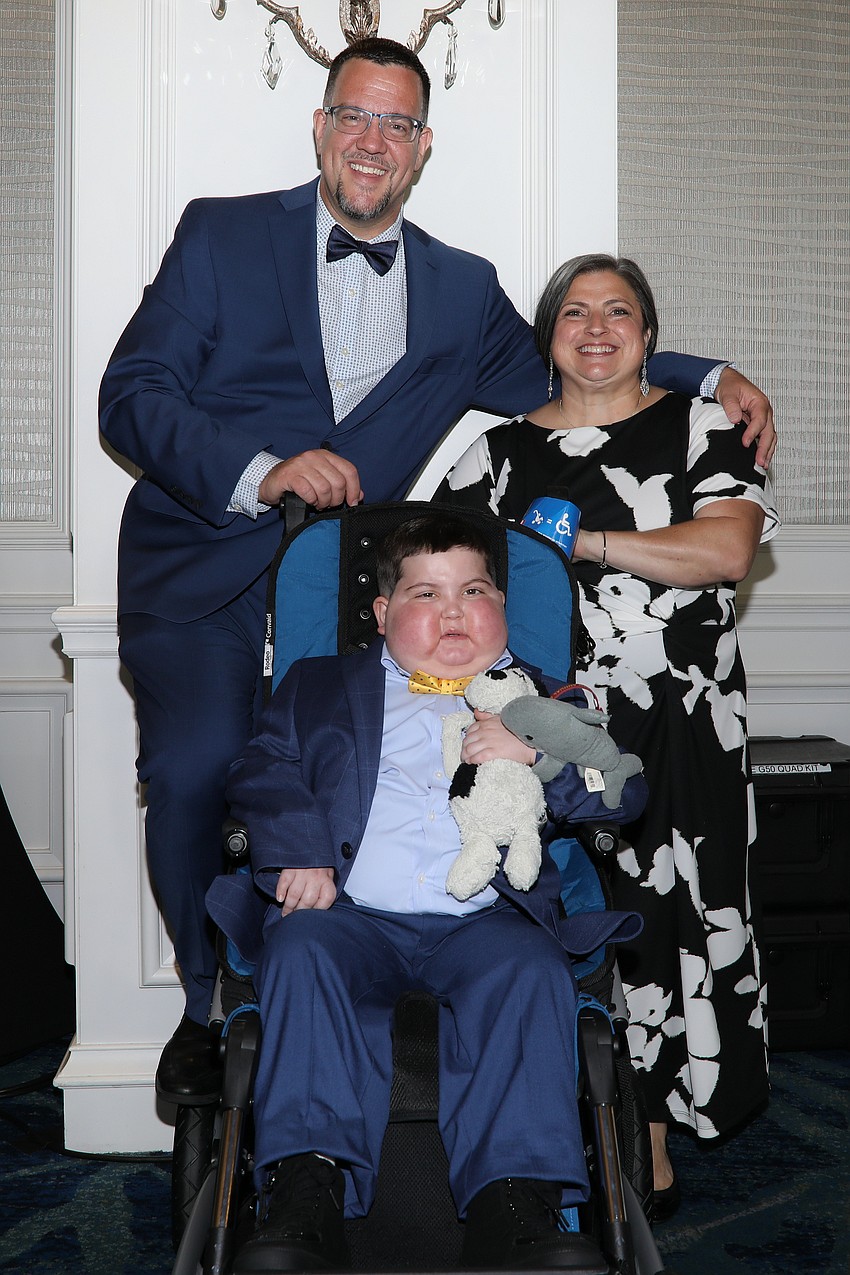 Peter and Andraya Ticola's son is honored at the 20th Annual Dick Vitale Gala. Lucas, age 6, is part of Dick's All-Courageous Team and a student at Southside Elementary School. He is battling DIPG: a rare, aggressive, fast growing brain tumor.