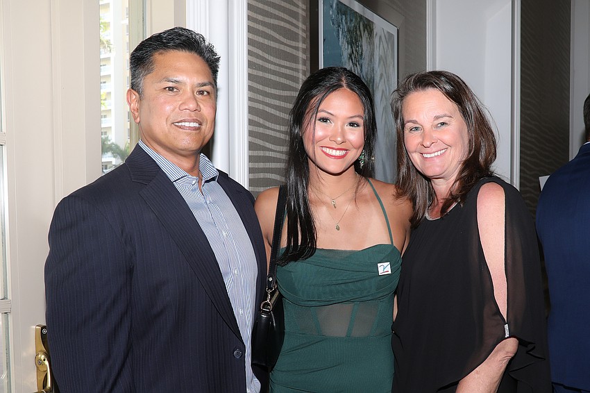 Joe, Taylor and Kristi Castroro