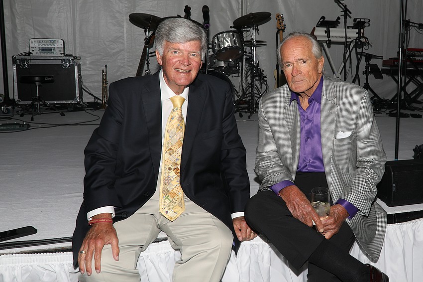 Keith Maule and friend John Nestor