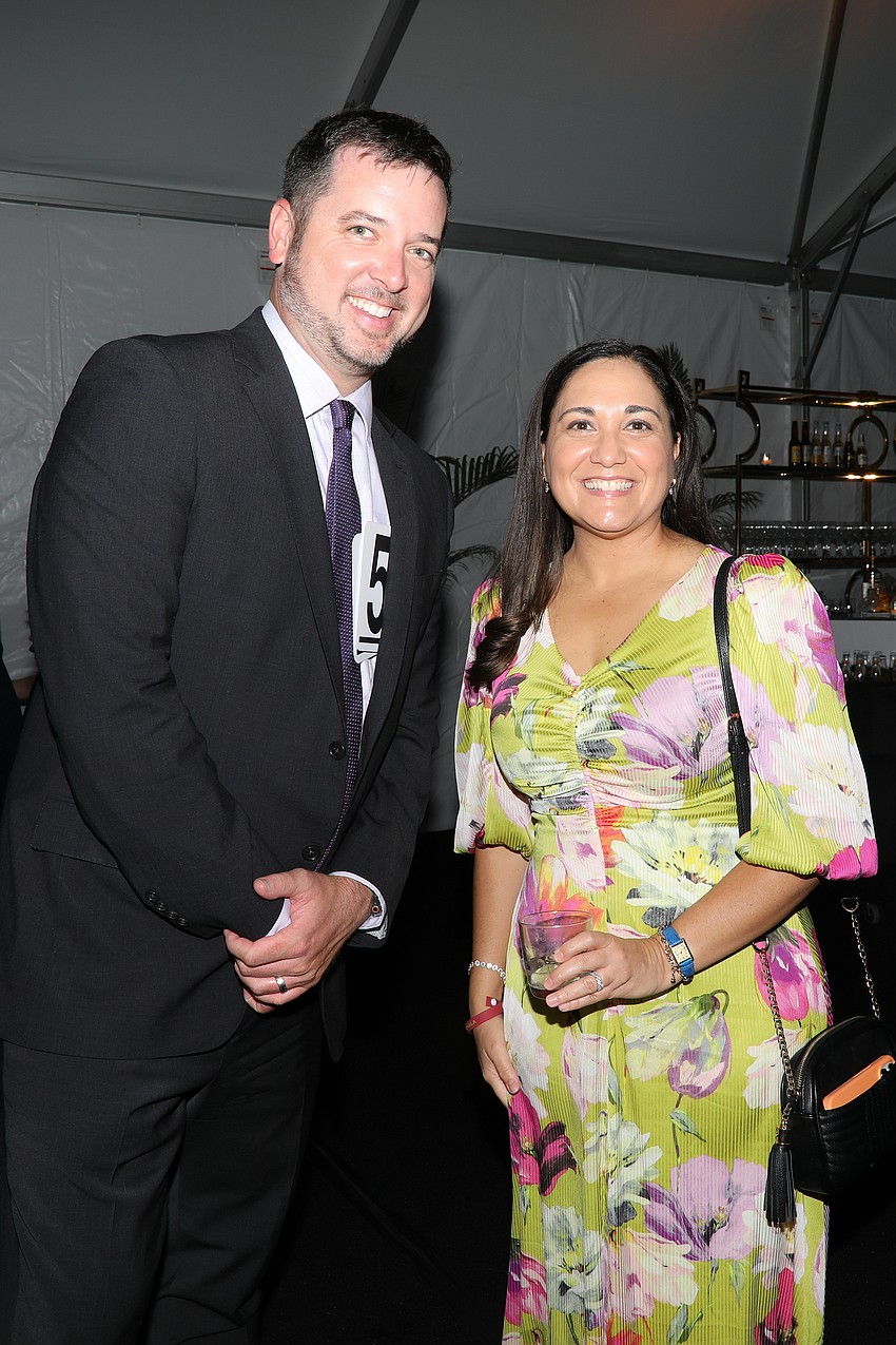 Vice President of ESPN Wide World of Sports Adam Ball and Director of External Affairs Tajiana Ancora Brown.