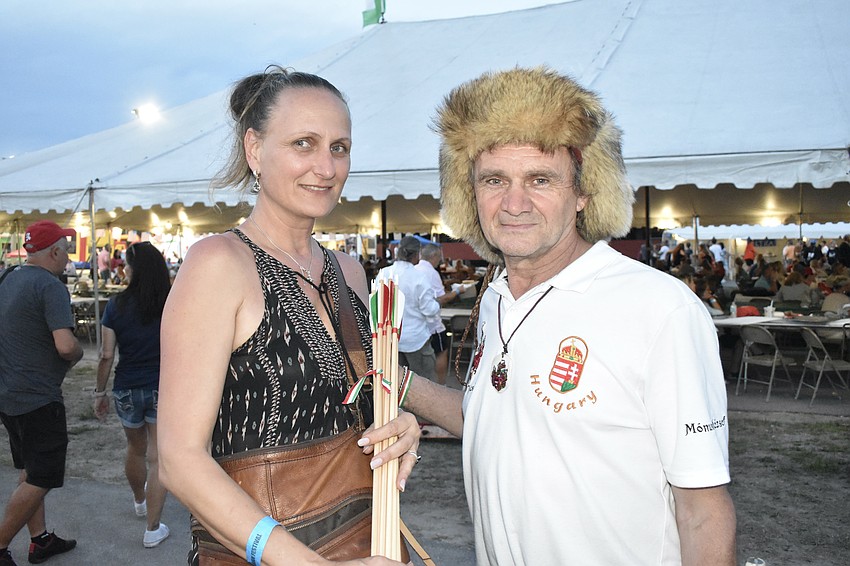 Beata Galacz drove from Sunny Isles Beach in Miami-Dade County to meet József Mónus, a world record holder in long-distance archery. She left with a pack of arrows made by Mónus. 

“It was beautiful. It was amazing,