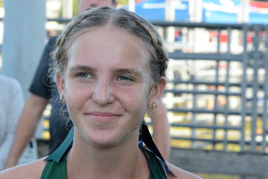 Matanzas freshman Peyton Cerasi won both distance races at the Region 2-3A championships on May 2 in Pensacola. File photo by Brent Woronoff