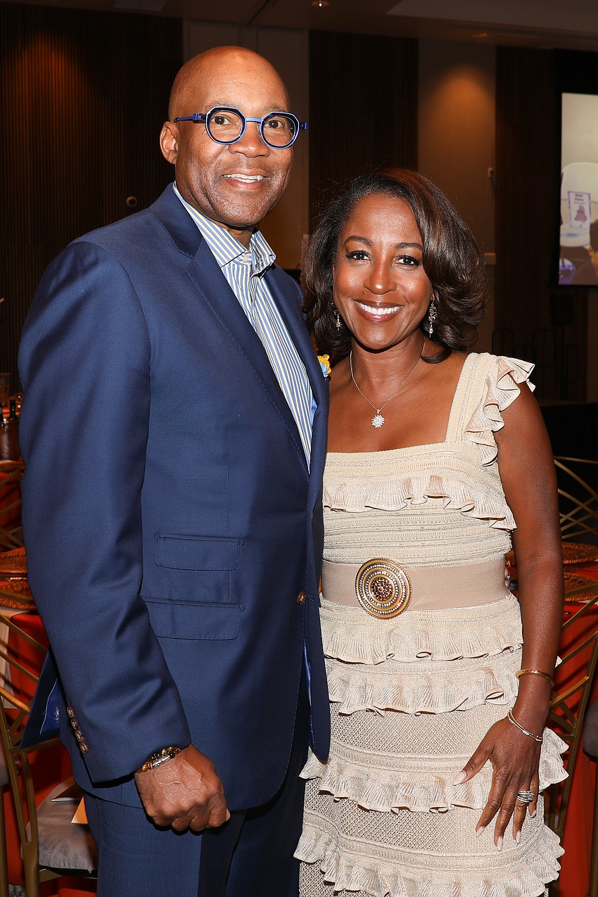 Don Freison and his wife, board chair Naiema.
