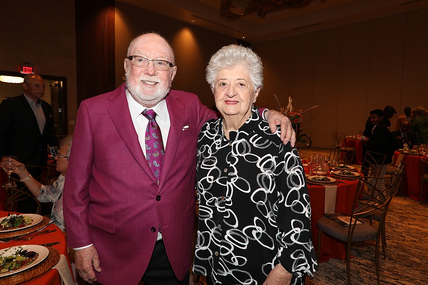 Ken and JoAnn Johns enjoy another Shine On gala raising funds for the Visible Men Academy.