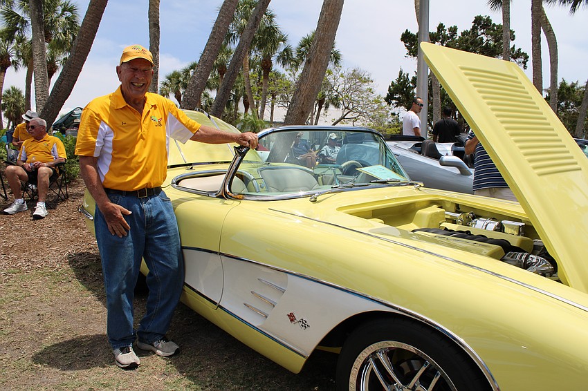 Joseph Russo won first place in the C-1 class at Corvettes on the Circle.