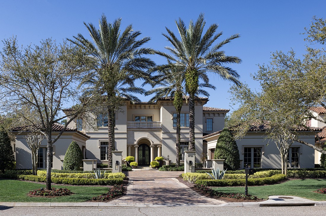 The home at 9720 Vista Falls Drive, Golden Oak, sold May 1, for $9,800,000. Messina is an Italianate masterpiece that features an open floor plan that blends the elegance of old-world architecture with modern features. The sellers were represented by Karen Balcerak, Golden Oak Realty.