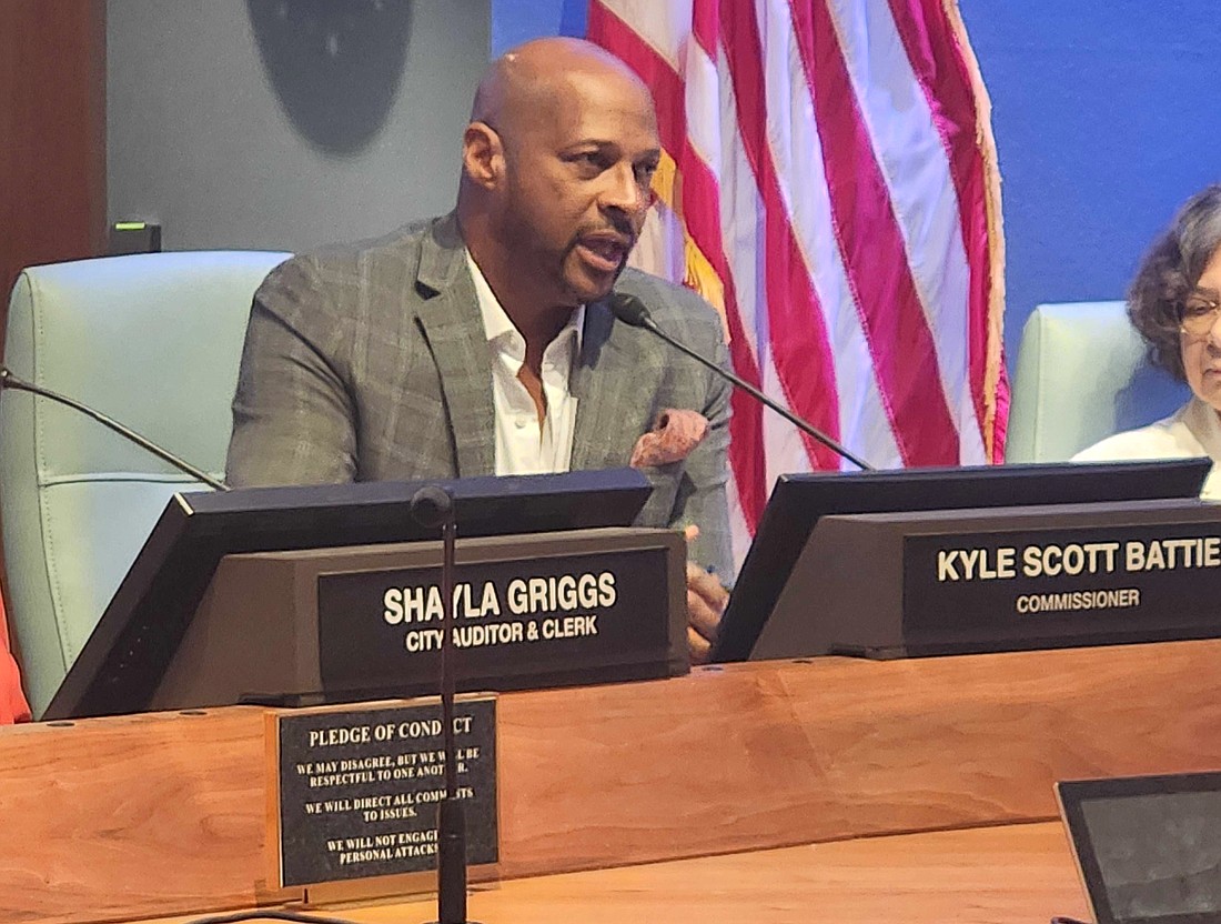 City Commissioner Kyle Battie says he is confused and disgruntled over the process to hire a new city manager.