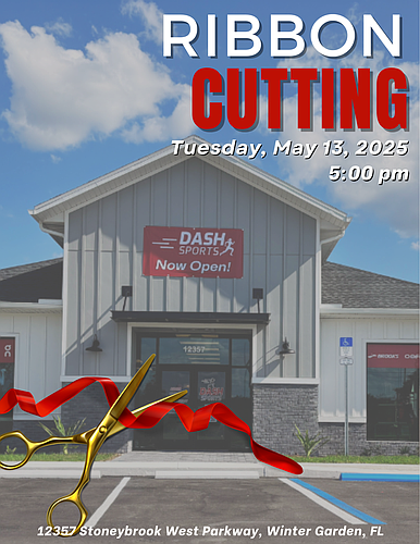 Dash Sports in Winter Garden will be hosting a ribbon cutting May 13