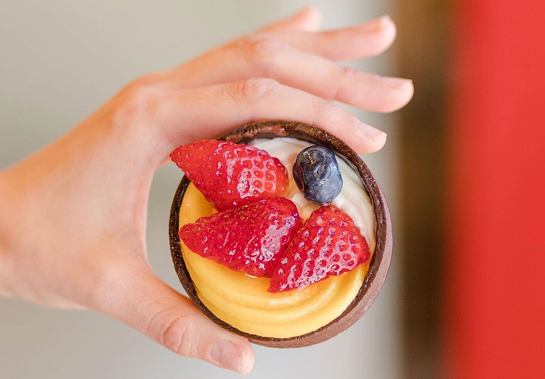 Of course, ofKors Bakery has a plethora of perfect pastries filled with strawberries.