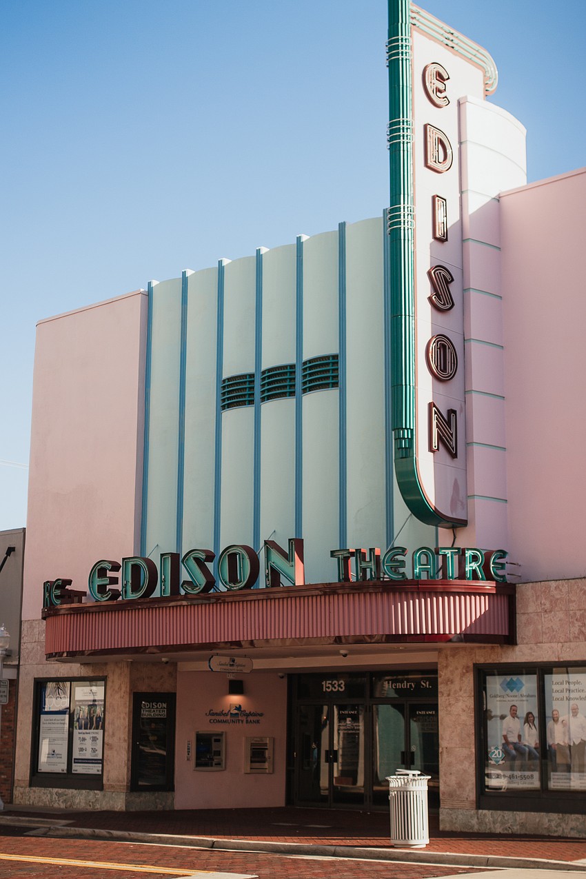 The historic Edison Theatre in Fort Myers was sold to Sanibel Captiva Community Bank, which has operated a branch there since 2017.