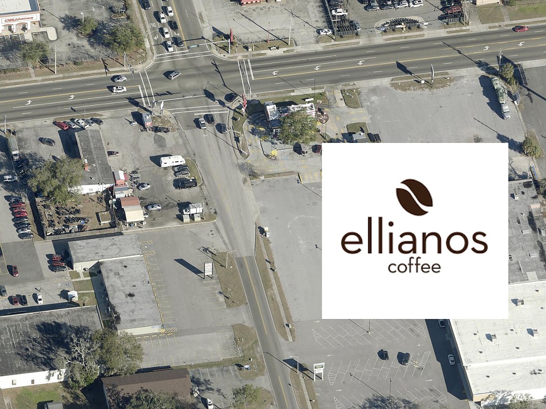 An Ellianos drive-thru coffee shop is exploring a site at 7534 Atlantic Blvd. in Arlington.